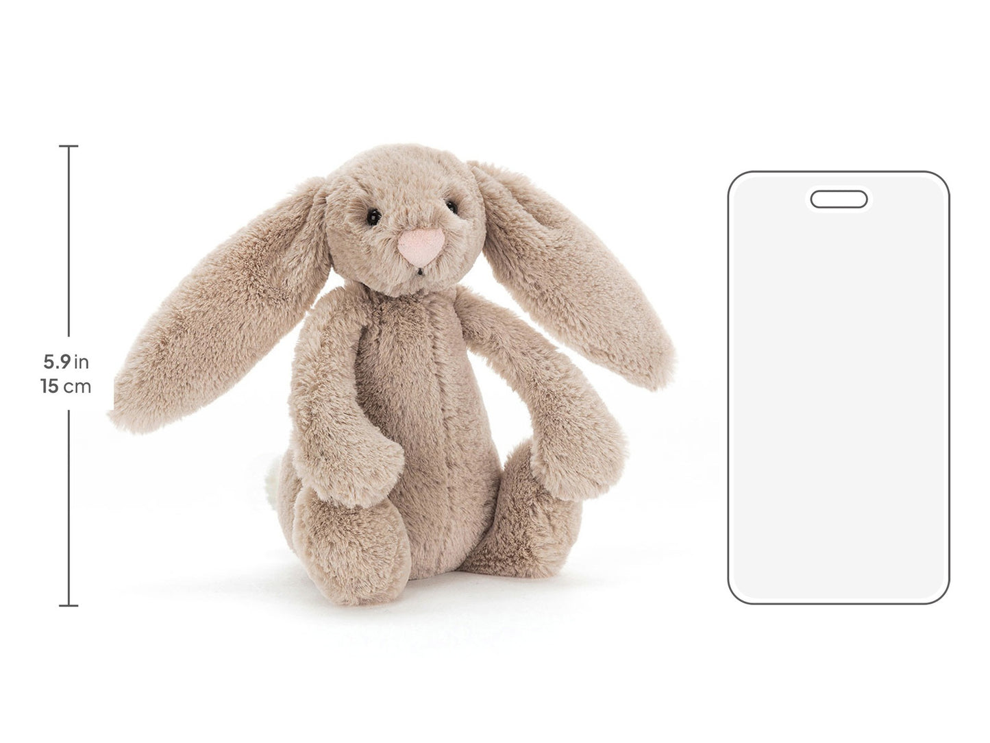 Jellycat - Bashful Beige Bunny Small