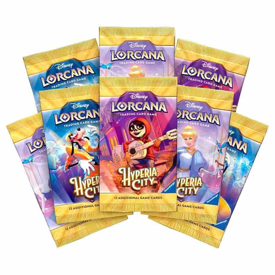 Disney Lorcana TCG: S14 Hyperia City Booster Pack