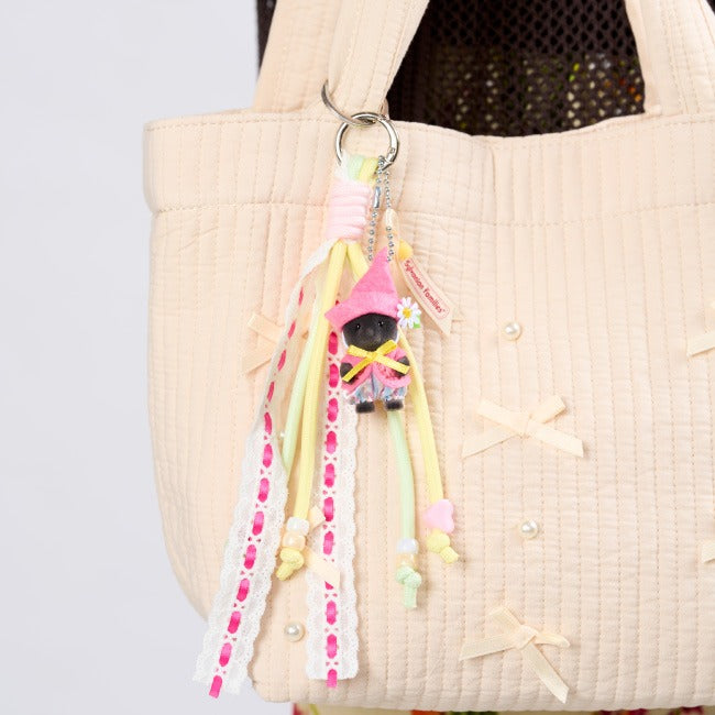 Sylvanian Families - Keychain Mole Baby Triangle Hat