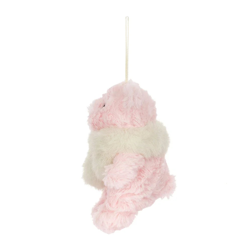 Jellycat - Leola Bear Winter Warmer Decoration