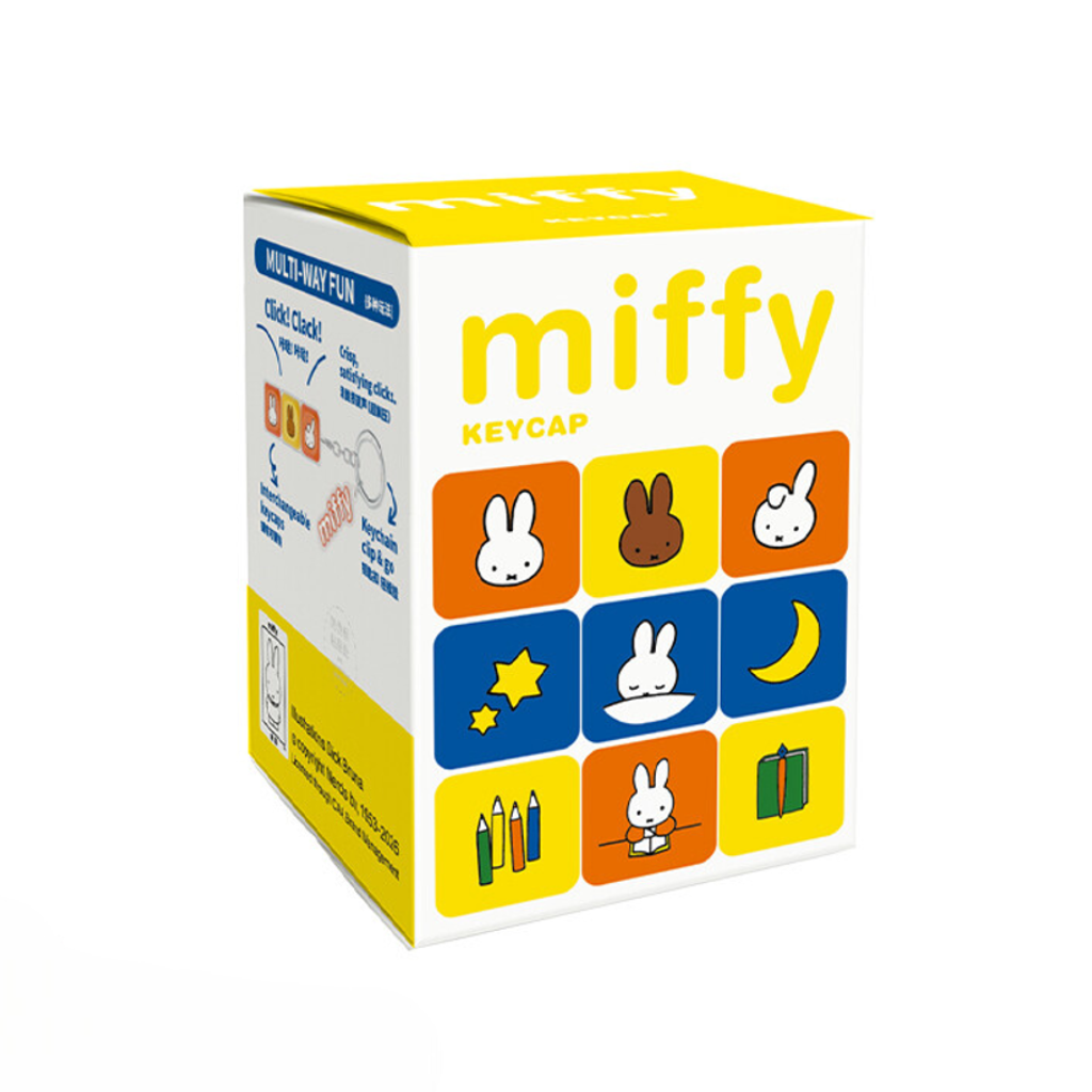 Miffy Keycap Series Keychains Blind Box packaging