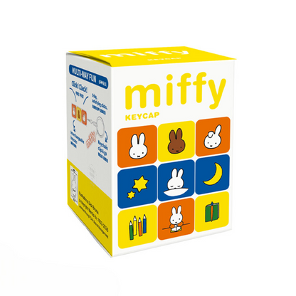 Miffy Keycap Series Keychains Blind Box packaging