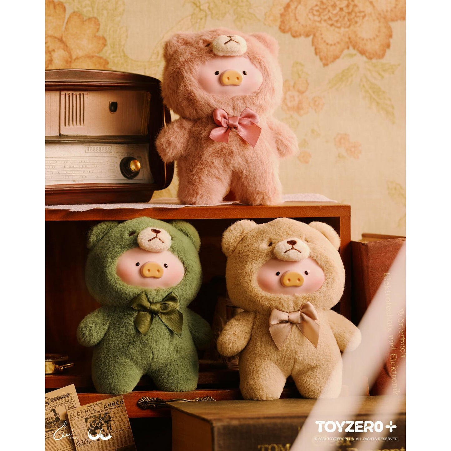 Lulu the Piggy - Vintage Teddy Shop Vinyl Face Blind Box