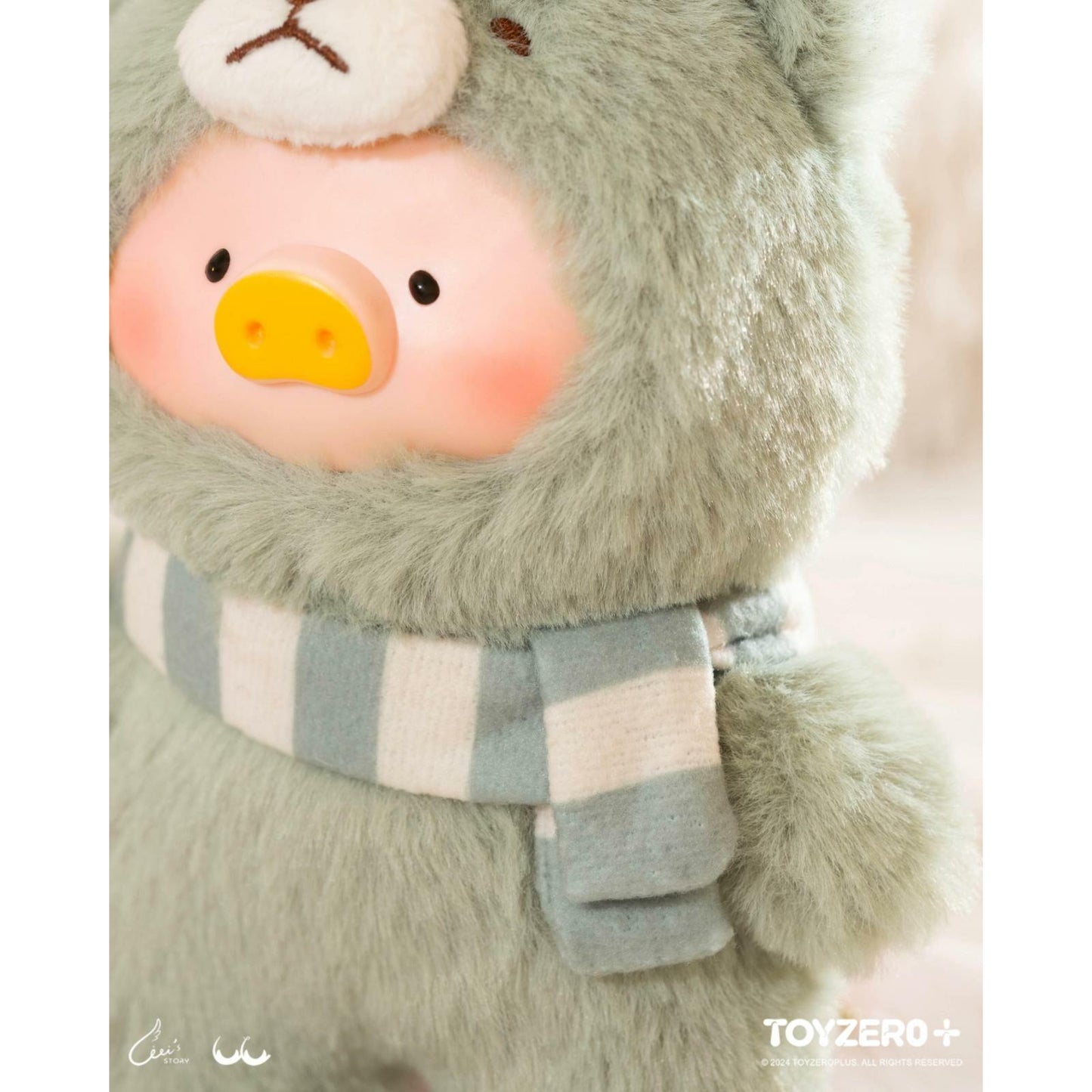 LuLu the Piggy - Joyful Time Series Plush Keychain