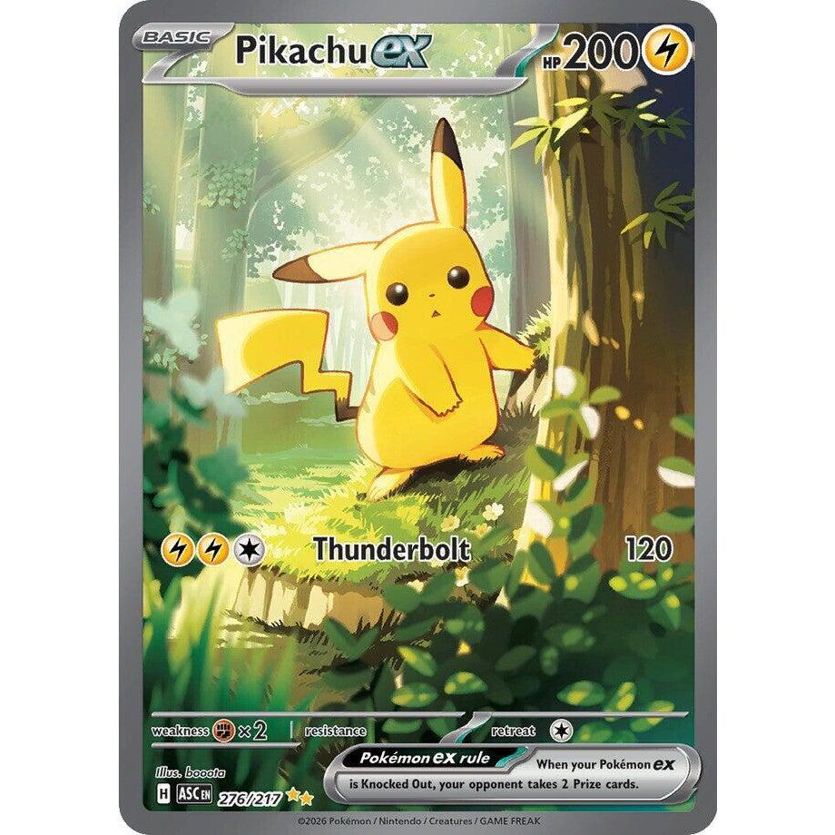 POKEMON Pikachu ex - 276/217 - ME: Ascended Heroes (ASC)