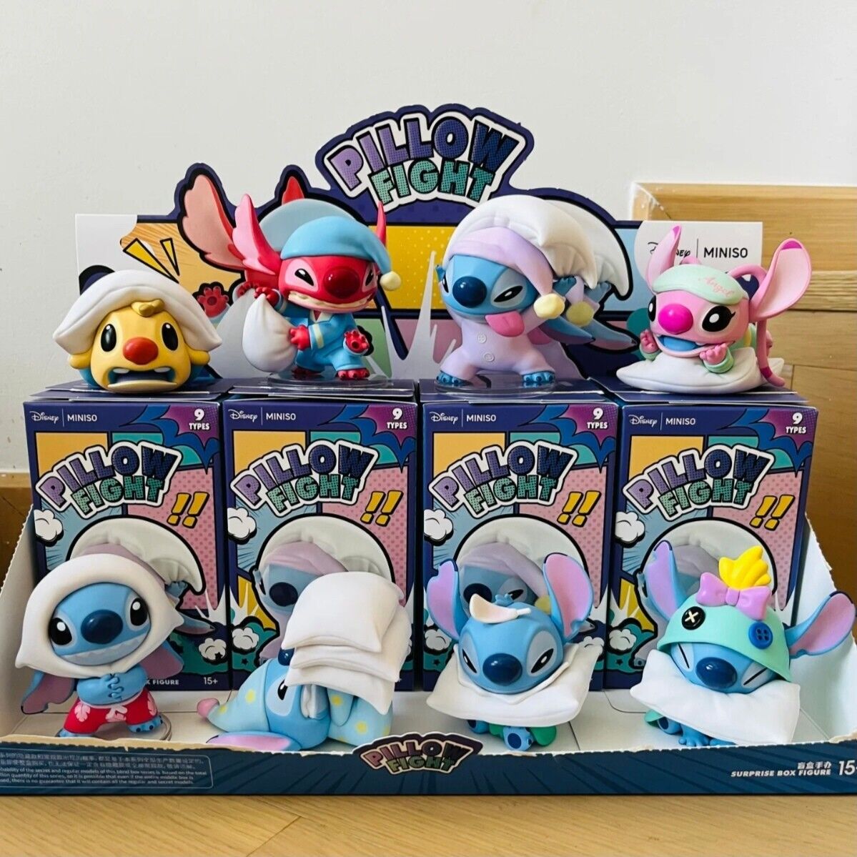 MINISO - Disney Stitch Pillow Fight Series Blind Box