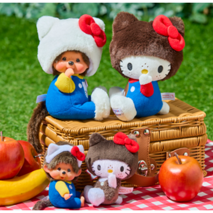 Monchhichi - Hello Kitty x Monchhichi Keychain(Monchhichi)