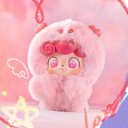 JOTOYS - Q.Kid Emotional Hairy Monsters Series Pendant Blind Box