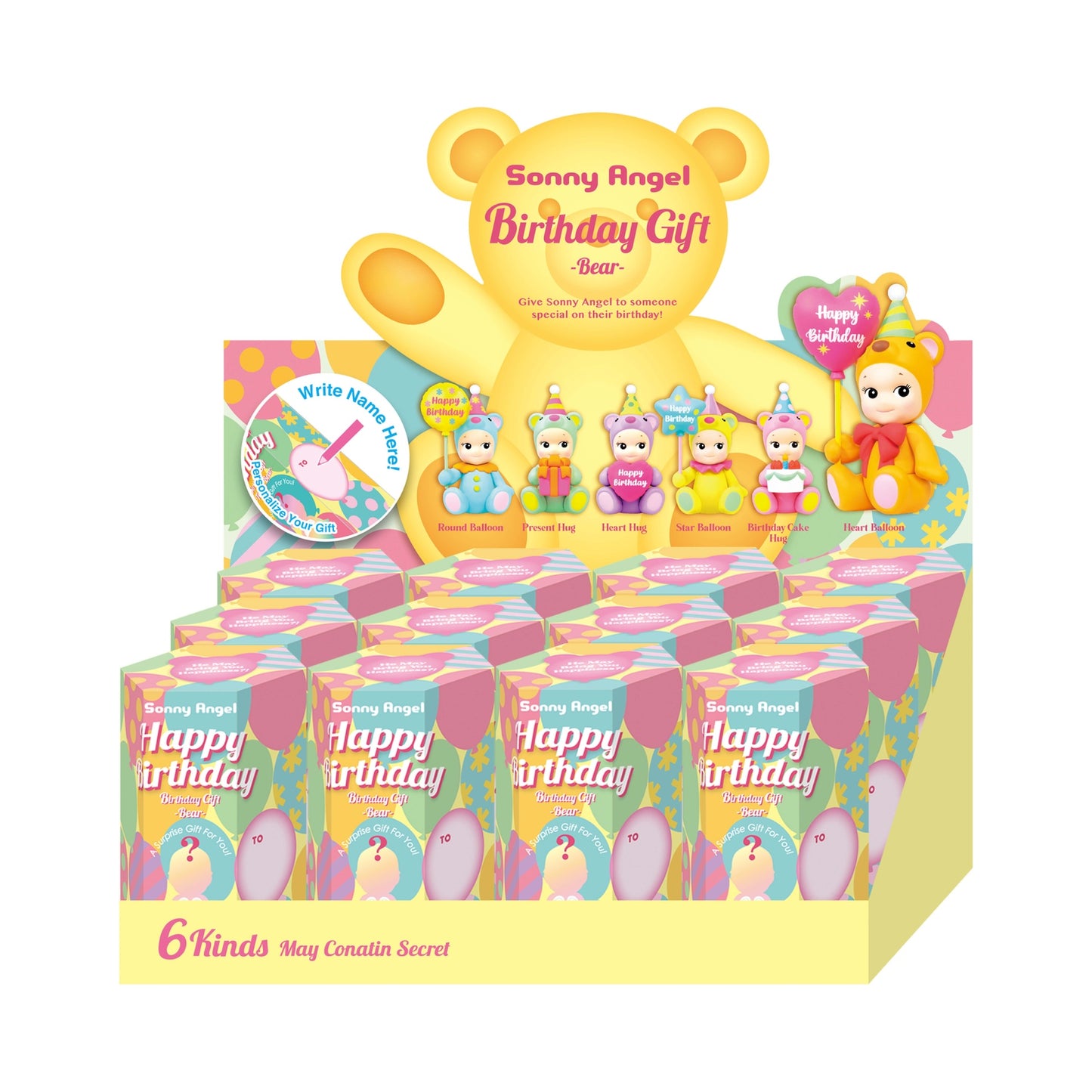 Sonny Angel - Happy Birthday Bear Series
