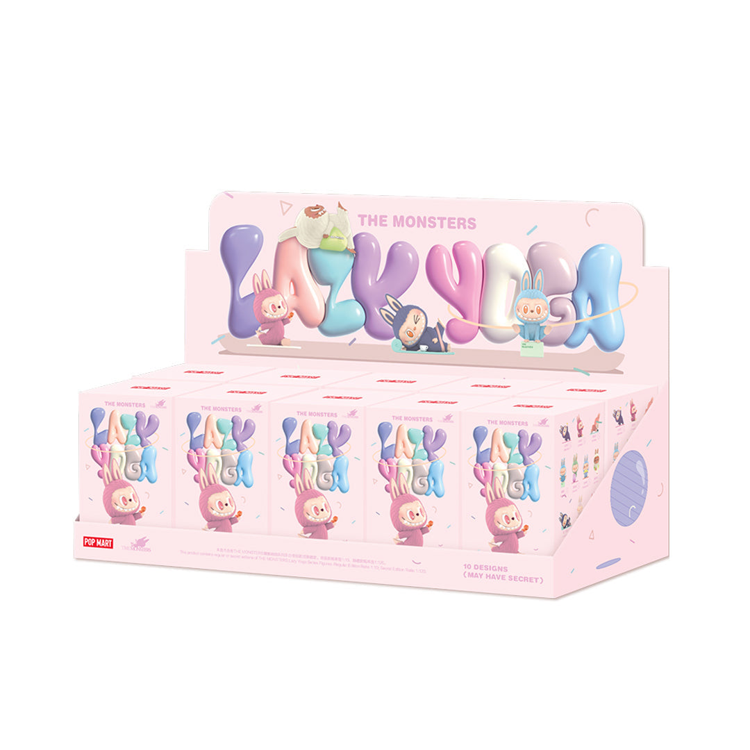 POP MART The Monsters Lazy Yoga Series Blind Box