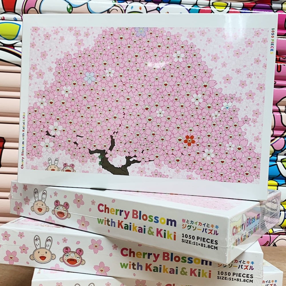 Takashi Murakami Puzzle Cherry Blossom with Kaikai & Kiki | X 